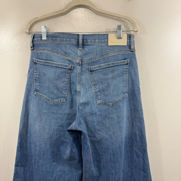 Citizens Of Humanity LYRA Women Jeans Medium Wash Blue Wide Leg Size 28 - Picture 5 of 14